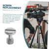KONTONTY 5 Pcs Tripod Mount Thumb Screws Quick Release Adapter for Camera Quick Release Plates Metal Tripod Monopod and Light Stand view 3