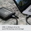 SanDisk Professional 2TB G-Drive ArmorATD - Rugged, Durable Portable External Hard Drive HDD, USB-C, USB 3.2 Gen 1 - SDPH81G-002T-GBA1D view 2