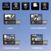 Dash Camera, 3.0 Inch IPS HD Screen Smart Motion Detection Panoramic Recording 1080P Recording Front Rear Dash Camera for Car (F10) view 2