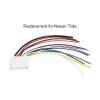 Audio Wire Harness, Dual Audio Harness Replacement Parts 12 Pin for Dual Stereo System view 3
