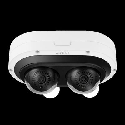 2MP X 2 AI IR outdoor Dome - Network vandal outdoor 2CH AI IR dome camera (2MP X 2 sensors) 4MP @