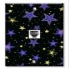 Art Plates - One Port RJ11 - Telephone decorative printed keystone style wall plate. CAT3 - RJ12 Female to Female phone jack. Works for phones, fax, ect. - Stars view 1