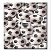 Art Plates - One Port RJ11 - Telephone decorative printed keystone style wall plate. CAT3 - RJ12 Female to Female phone jack. Works for phones, fax, ect. - Soccer Balls view 1