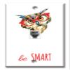 Art Plates - One Port RJ11 - Telephone decorative printed keystone style wall plate. CAT3 - RJ12 Female to Female phone jack. Works for phones, fax, ect. - Be Smart view 1