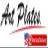 Art Plates - Decorative Printed 2 Port Data Wall Plate - RJ11 Telephone Jack Connector and RJ45 (Cat6) Ethernet Connector - Gold-Plated Contacts - Grey and Brown Swirl Marble - Granite Print view 4