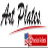 Art Plates - Decorative Printed 2 Port Data Wall Plate - RJ11 Telephone Jack Connector and RJ45 (Cat5, Cat6, Cat7) Ethernet Connector - Gold-Plated Contacts - Black Mexican Talavera Tile Print view 4