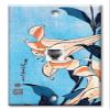 Art Plates - One Port RJ11 - Telephone decorative printed keystone style wall plate. CAT3 - RJ12 Female to Female phone jack. Works for phones, fax, ect. - Hokusai: Lilies view 1