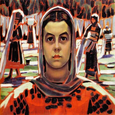 Bleaching Cloth : Vladimir Dimitrov : 1930 : Archival Quality Art Print