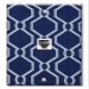 Art Plates - One Port RJ11 - Telephone decorative printed keystone style wall plate. CAT3 - RJ12 Female to Female phone jack. Works for phones, fax, ect. - Geometric view 1