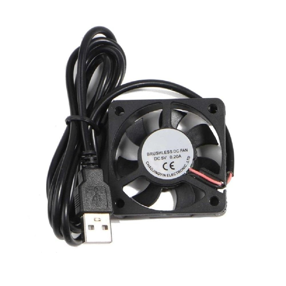 5V USB Connector 4500-5500RPM PC Fan Cooler Heatsink Exhaust CPU Cooling Fan, 50x50mm 5V USB PC Fan Cooler
