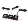 5V USB Connector 4500-5500RPM PC Fan Cooler Heatsink Exhaust CPU Cooling Fan, 50x50mm 5V USB PC Fan Cooler view 2