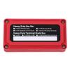 G-PLUS Red Heavy Duty 4 Way Bus Bar/Power Nylon/Fiberglass Distribution Box I Type Screw 300A 48V DC view 1