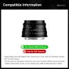 Brightin Star 35mm F1.7 Lens for Canon EOS-M Mount Mirrorless Cameras, APS-C Manual Focus Large Aperture Prime Humanistic Lens Fit for M6, M50, M5, M3, M200, M10, M100, M, M2(Black) view 4