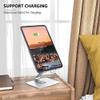 BSOON iPad Stand, Adjustable iPad Holder, Desktop Tablet Stand Compatible with iPad 2021 Pro 12.9,11,10.5,9.7,iPad Air 4 3 2,iPad mini 6 5 4 3 2,Samsung Tab,Other Tablets, Silver view 2