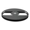 1/4 7 Inch Empty Reel, Replacement Tape Takeup Reel Opening Machine Part High Strength Aluminum Alloy Stable Rotation for Reel To Reel Tape Player (Black) view 4