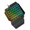 Hemobllo 1pc Left-Handed Mechanical Gaming Mixed Backlit Functionality Compact Design for Home and Gaming Use for Laptop view 1