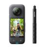 Insta360 X3 Selfie Stick Kit - 360 Action Camera with 5.7K 360 Active HDR Video, 4K Single-Lens Camera, Waterproof, FlowState Stabilization, 2.29" Touchscreen, AI Editing, Motorcycle, Wintersports view 1