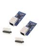 2Pcs CH9121 Microcomputer Networking Module Serial to Ethernet Adapter Single Chip CH9121 Serial to Ethernet Network Module 4 Mode RJ45 300bps ~ 921600bps Serial Baud Rate STM32 UART view 1
