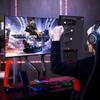 AVLT RGB Lights Dual 17-43 Gaming Monitor Arm Desk Mount, Fits Two Flat/Curved/Ultrawide Screen up to 44lbs(20kg), Height Swivel Tilt Adjustable Stand - Black view 2