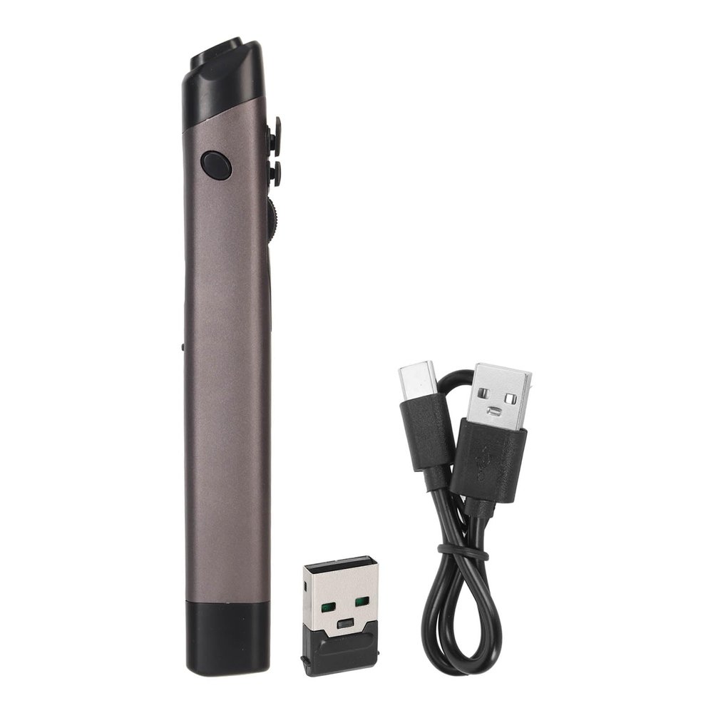 PR-18 Bluetooth for Laptop, 2.4G Dual Mode Pen for Laptop Tablet Smartphone, Pen with Function, 1200 DPI 4 Buttons, 200mAh.