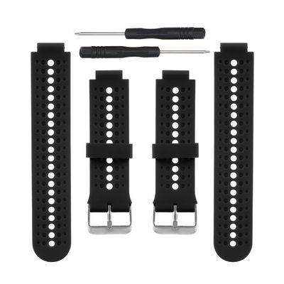 BUDAY Silicone Strap For Garmin Forerunner 235 Bracelet For Garmin Forerunner 220/230/235/620/630/735XT/235Lite Accessory watchband (Color : C, Size : For 235 lite)