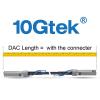 10Gtek 1.25G SFP DAC Twinax Cable - Gigabit Passive Direct Attach Copper Twinax SFP Cable for Cisco SFP-1GBASE-CU0.5M, Ubiquiti UniFi, Fortinet, Netgear, TP-Link and More, 0.5-Meter(1.6ft), 2-Pack view 4