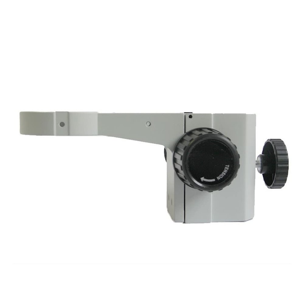 VAKUUM Lab Microscope Slides Metal Stereo Zoom Microscope Head Holder Adjustable 76mm Focus Arm Microscope Parts