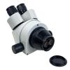 Lab Microscope Slides 3.5X 7X 45X 90X Simul-Focal Trinocular Stereo Microscope Head Continuous Zoom WF10X/20MM Eyepiece Auxiliary Objective Lens Microscope Parts (Color : 3.5X-90X WH) view 3