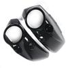 8'' Saddlebag Speaker Lid w/Chrome Grill for Victory Cross Country 2010-up view 4