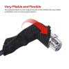 Sonoreboom 2 in 1 Ratio Heat Shrink Fabric Braided Sleeving, 1" - 24 feet Soft, Flexible and Sealing Black Shrinkable Braiding Sleeve view 3