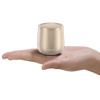 INSMY Small Bluetooth Speaker, Waterproof Mini Portable Wireless Speaker, Punchy Bass Rich Audio Stereo Pairing, Handheld Pocket Size,Built in Mic for Hiking Biking Gift Laptop Tablet (Gold) view 1