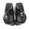 Sportbikefairings Vivid Black 8" Speaker Lids w/Tweeter Port for Harley 2014 up Touring Models view 1