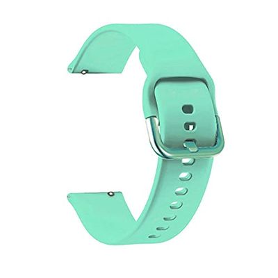 EKSIL For Garmin Venu SQ Silicone Watch Band Sports Strap20mm Correa For Forerunner 245M/645/Vivoactive 3/245/Venu SQ Bracelet (Color : R, Size : 20mm)