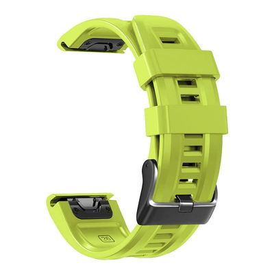 KAVJU Bands for Garmin Fenix 7 7X Quick Fit Replacement Band for Fenix 6/6X/6 Pro/6X Pro/Fenix 5/5 Plus/5X/5X Plus Watch Strap (Color : Green, Size : For Fenix 6X Pro)