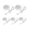 5pcs DIY Pillow Speaker, Portable Under Pillow Speaker, 3.5mm Mini Stereo Speakers for MP3 Phone Portable CD view 1