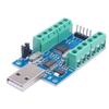 Taidacent 10-Channel 12-Bit AD Data Acquisition Board STM32 UART Communication USB to Serial Chip CH340 USB ADC Module view 1