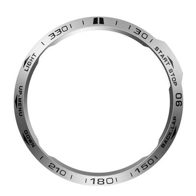 INFRI Metal Bezel Ring Styling Frame Case or Garmin Fenix 5X Plus 3 3HR Smart Watch Stainless Steel Cover Anti-scratch Protection Ring (Color : D, Size : 26mm Fenix 5X Plus)