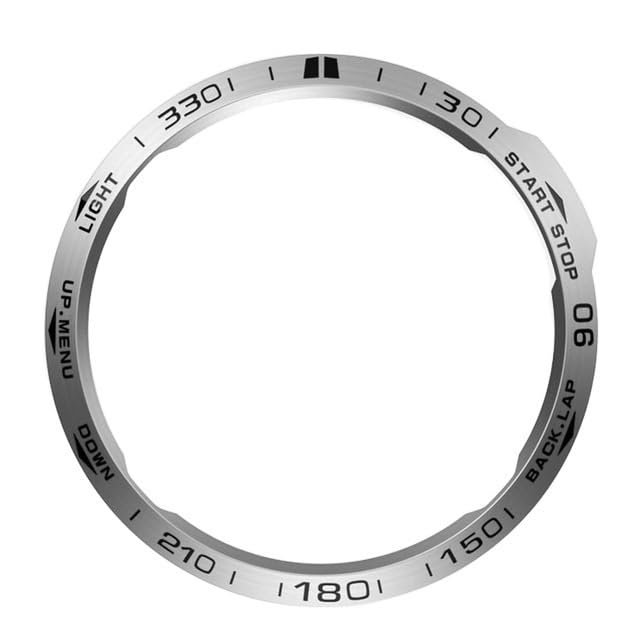 INFRI Metal Bezel Ring Styling Frame Case or Garmin Fenix 5X Plus 3 3HR Smart Watch Stainless Steel Cover Anti-scratch Protection Ring (Color : D, Size : 26mm Fenix 5X Plus)