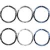 INFRI Metal Bezel Ring Styling Frame Case or Garmin Fenix 5X Plus 3 3HR Smart Watch Stainless Steel Cover Anti-scratch Protection Ring (Color : D, Size : 26mm Fenix 5X Plus) view 3