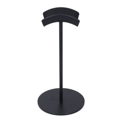 UPQRSGStand, Desktop Set Holder, Black Aluminium Alloy Earph Stand, Gaming Set Holder with Anti-Slip Base, Universal Set Display Holder for Homes Office Bedroom Studio