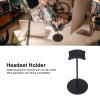 UPQRSGStand, Desktop Set Holder, Black Aluminium Alloy Earph Stand, Gaming Set Holder with Anti-Slip Base, Universal Set Display Holder for Homes Office Bedroom Studio view 3