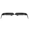 NDNCZDHC 2st Frre Sttfngare Vent Canard Splitter Vnster Hger ABS Vindkniv Ers Caretak FO 3 Seriess F30 F31 F3 320i 328i M Sports(Piano black) view 1