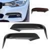 NDNCZDHC 2st Frre Sttfngare Vent Canard Splitter Vnster Hger ABS Vindkniv Ers Caretak FO 3 Seriess F30 F31 F3 320i 328i M Sports(Piano black) view 4