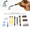 Screwdriver Set, 38 in 1 Electronics Magnetic Repair Tool Kit with Case for Repair Computer PC, Cellphone, Laptop, Game Console, Watch, Glasses etc (Yellow) view 3