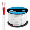 16 Gauge Speaker Wire (50FT), Electrical Wire,16 AWG Stranded PVC Extension Cord, 12V Low Voltage/Tinned Copper/Flexible Cable for Automotive Wiring, Lamp Cord, Marine Cable-CCA view 1