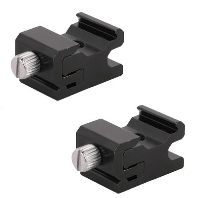 Camera Tripod Adapter Mount Kit 1/4 to 1/4 Screws, 1/4 to 3/8 Converter Thread Screw, Hot Shoe Male or Female Screw Set for Tripod Monopod Flash Plate Mount(2pcs Cold Shoe Screw)