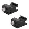 Camera Tripod Adapter Mount Kit 1/4 to 1/4 Screws, 1/4 to 3/8 Converter Thread Screw, Hot Shoe Male or Female Screw Set for Tripod Monopod Flash Plate Mount(2pcs Cold Shoe Screw) view 1
