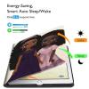BFSEROBJ Case for Kindle Fire HD 10 Tablet 10.1" 7th/9th Generation 2017/2019 Release Lightweight Smart Case PU Leather Adjustable Stand Protective Cover with Auto Wake/Sleep - Cute African Girl view 3