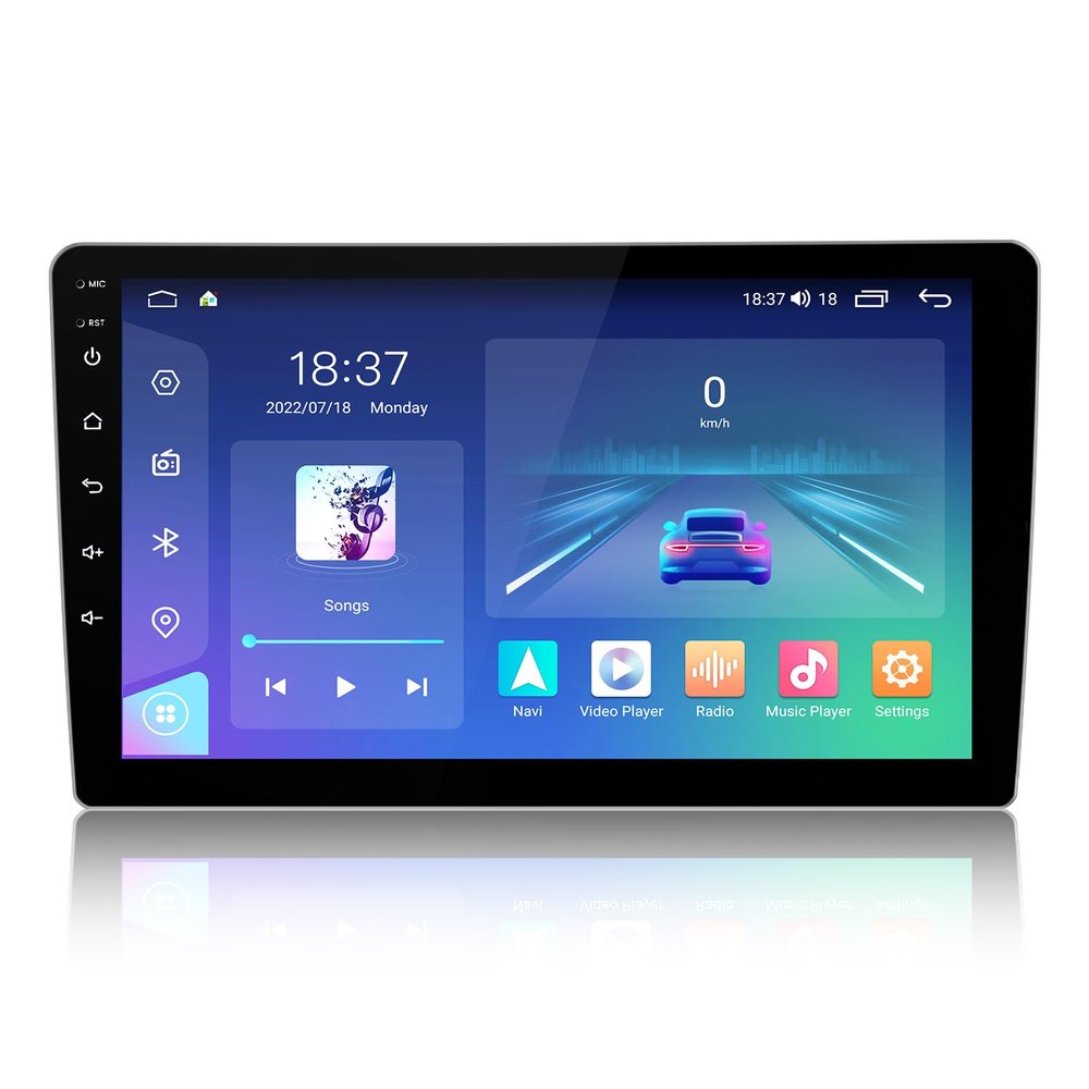 MekedeTech Mekede Universal M6 Pro Android Car Raido,Android 12 System 9 inch 1280x720 QLED IPS Touch Screen,Bluetooth 5.1 Octa Core 8+256G 2 Din Head Unit,in-Dash Car Stereo Radio,M6pro-9inch-8+256G