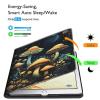 BFSEROBJ Case for Kindle Fire HD 10 Tablet 10.1" 7th/9th Generation 2017/2019 Release Lightweight Smart Case PU Leather Adjustable Stand Protective Cover with Auto Wake/Sleep - Mushroom and Moon view 3
